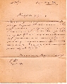 Aleksndra III during the official letter with official stamps