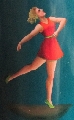 Cup with gymnast