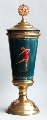 Cup with gymnast