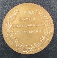 Медаль “Uzvarētājam balva. Latvijas meistarsacīkstes 800 m skriešanā 1938”