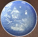 Decorative plate. Jule Aften 1983