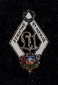 University of Latvia Graduation Badge No. 950