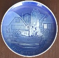 Декоративная тарелка. Jule Aften 1976