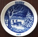 Декоративная тарелка. Julen 1977