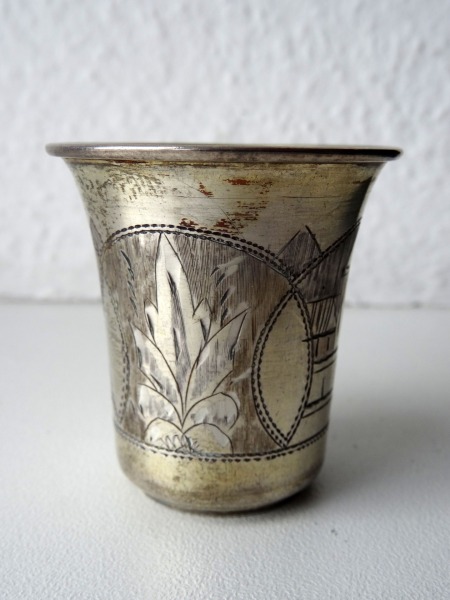 Silver glass