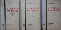Atmiņas par Ļeņinu 3 daļās