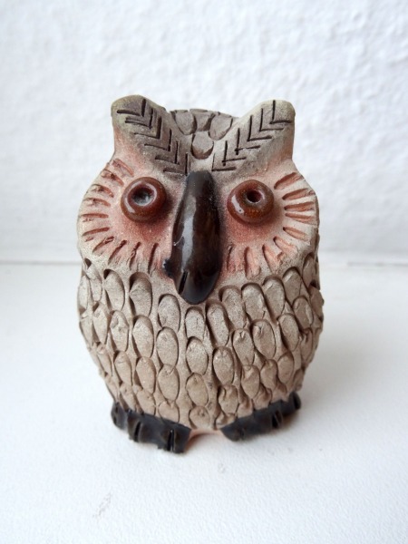 Clay whistle "Owl"