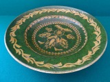 Combine "Art" - Decorative plate. Author's initials F.R., ceramics, diam. 27 cm