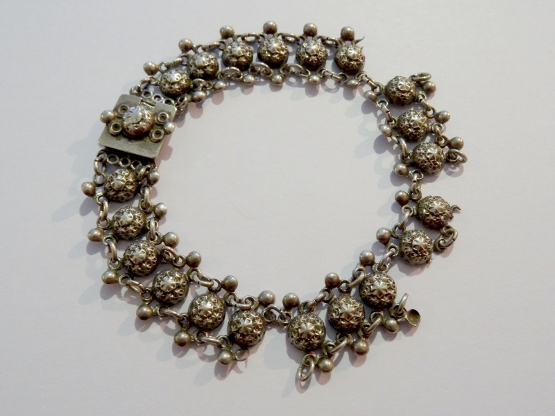 silver bracelet