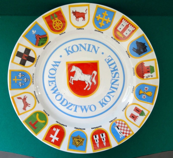 Plate - Polish coat of arms