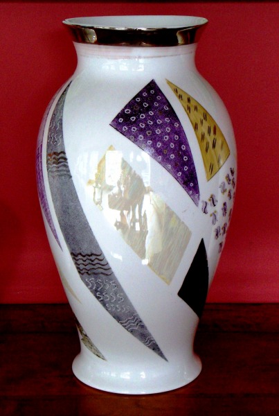 Zerrin - ваза с фрагментами осколков