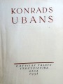 Konrāds Ubān - reproductions folder. Latvian State Publishing House, Riga, 1958