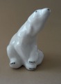 Progress - Baltais lācis. 1950-tie., porcelāns, h 8,5 cm