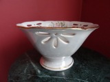 RPR - Sweets bowl. Porcelain, gilding, 1980s, h 9 cm; diam. 16.5 cm