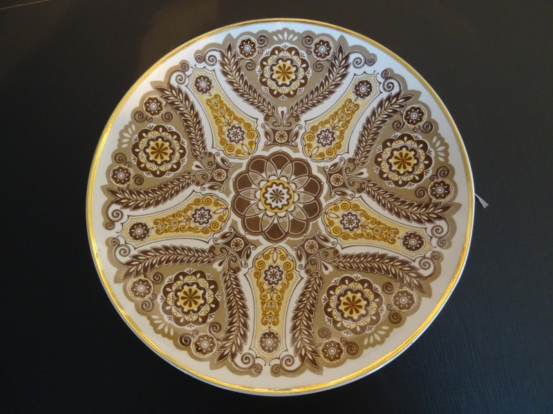 Sienas šķīvis. Porcelāns, diam. 35 cm