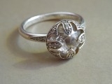 Tomas Sabo - silver ring with crystal