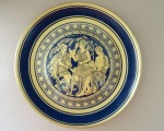 Grieķu šķīvis, keramika, d 23 cm