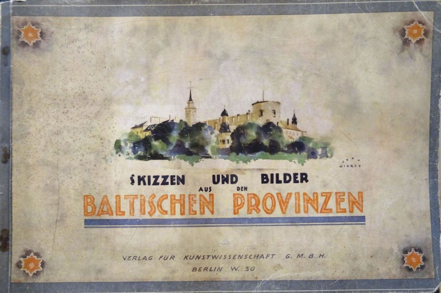 Bilder uns skizzen aus den Baltischen provinzen