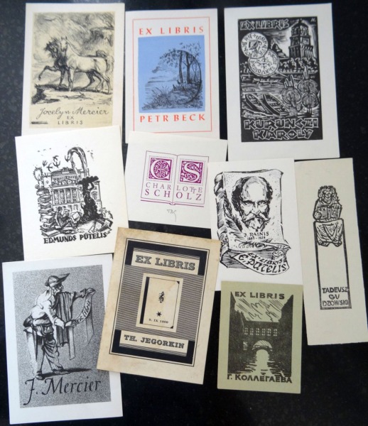 Ex Libris 10 шт.