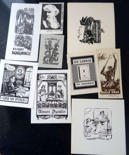 Ex Libris 9 шт.