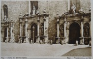 Postcard - Riga. St. Peter's Church portal