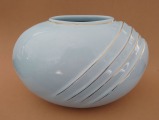 Art Deco vase. Porcelain, h 15 cm