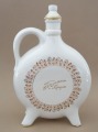 Коростень - Штоф-графин-бутылка «Ласточкино гнездо. Память о крыме» 1950-е фарфор, h 22,5 cм