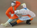 Полонский фарфоровый завод - Танец "Гопак", фарфор, h 18 см