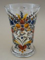 Vase. Handmade. 1940-50s, glass, h 13 cm