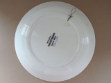 Тарелка - Родос, Греция, кобальт, золото, диам. 22,5 см