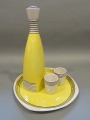 RPF - Liqueur set with 2 glasses, h 26 cm