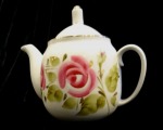 Kettle, hand painted, h 14 cm