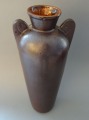 Vase, clay, 1920s-30s, h 30 cm, signature illegible