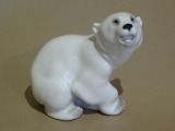 LFZ - Baltais lācis, porcelāns, h 11,5 cm