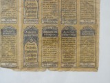 Этикетки сахарин и чернила 1910-х годов