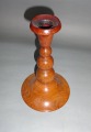 Wooden candlestick Latvia h 18 cm