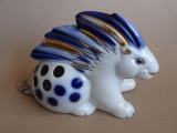 LFZ - Porcupine, porcelain, h 10 cm