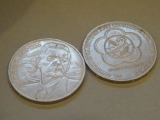 Ruble Coins 2pcs with a money box