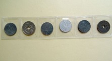 Coin Set 6. pcs. Denmark