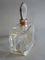 Perfume bottle 1940s, polished glass