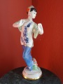 Verbilki - dejojoša ķīniešu sieviete, porcelāns, modeles autore O. Artamonova, h 27,5 cm