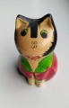 Бисквитная фигурка Кошка, авторская работа, высота 7,5 см