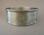 Ваза. 19 век. Метал, h 4 cm, d 11 cm