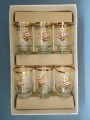 Glasses Riga 6 pcs., In original packaging, h 9.5 cm; d 6 cm