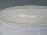 Kuzņecovs - Siļķu trauks, porcelāns, 14,5x32 cm ar defektu