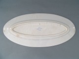 Kuzņecovs - Siļķu trauks, porcelāns, 14,5x32 cm ar defektu