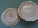 Kuzņecovs - Ievarījuma trauciņi, rozā porcelāna masa, 6.gab., d 8,5 cm