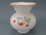 RKF - Vāze ar pīlādžiem, porcelāns, h 14,5 cm