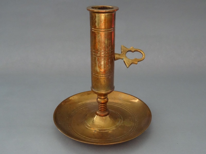 Candlestick bronze h 14.5 cm