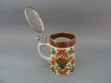Painted beer mug, Germany